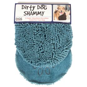 DGS Pet Products Dirty Dog Shammy Towel Brown 13" x 31" x 0.5"