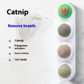 Catnip Ball Self-Hi Toy Supplies (Option: white Three in one box)