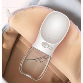 Pet Water Cup Outdoor Portable Water Bottle (Option: White-550ML)