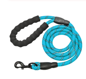 Reflective Dog Leash Nylon Pet Dog Leash Rope For Small Medium Large Dogs Walking Training Pet Suppiles (Option: Blue)