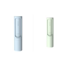 2-1 Reusable Pet Hair Remover Brush Lint Roller Portable Effective Self Cleaning Tool for Cat Dog Fur Hair Dust Removal Brush (Option: Set)