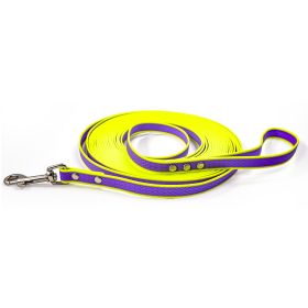 New Style PVC Coated Two-color Waterproof Training Rope (Option: Purpleyellow-3M)