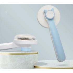 Pet Cat Comb (Option: Blue)